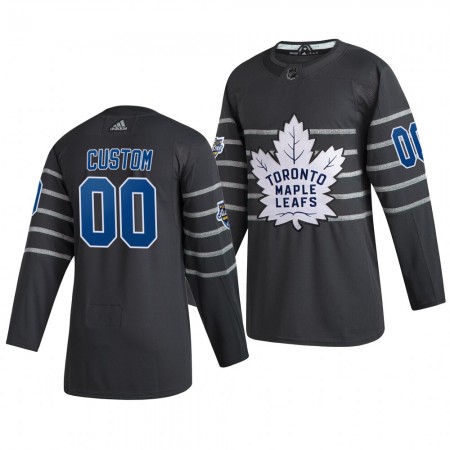Camisola Toronto Maple Leafs Personalizado Cinza Adidas 2020 NHL All-Star Authentic - Homem